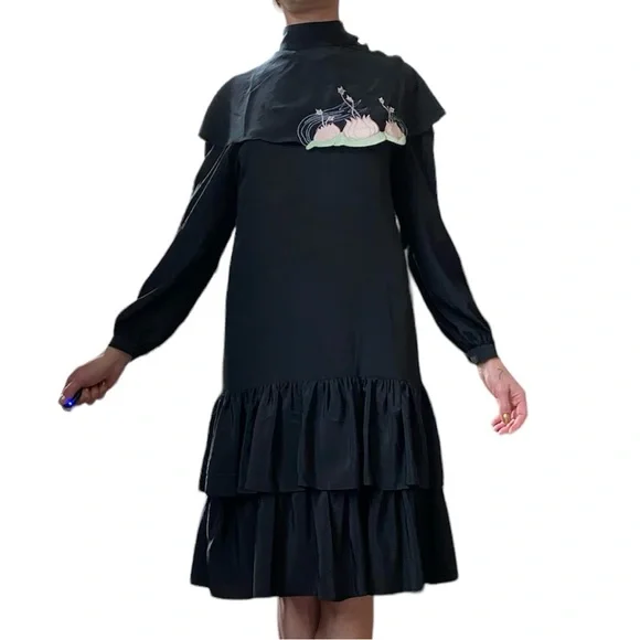 Vintage Sue Wong Ruffle Dress - Picture 7 of 15